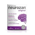 VITABIOTICS Neurozan 30 Capsules 22 Nutriments Ginkgo Biloba Mémoire Concentration Performance Cognitive Cure 30 Jours