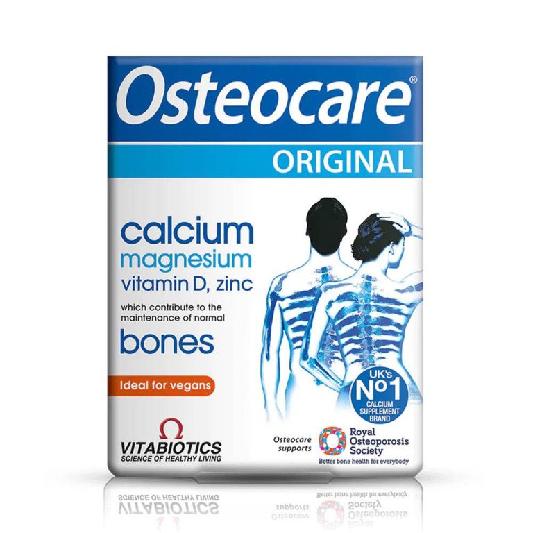 VITABIOTICS Osteocare Original 30 Comprimés Calcium Vitamine D Magnésium Santé Osseuse
