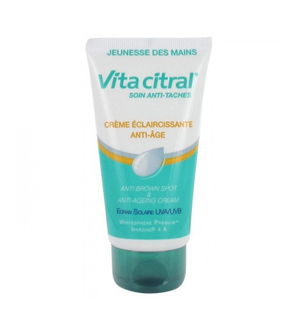 VITA CITRAL SOIN ANTI TACHES CRÈME ÉCLAIRCISSANTE ANTI-ÂGE 75 ML VITA CITRAL SOIN ANTI TACHES CRÈME ÉCLAIRCISSANTE ANTI-ÂGE 75 ML