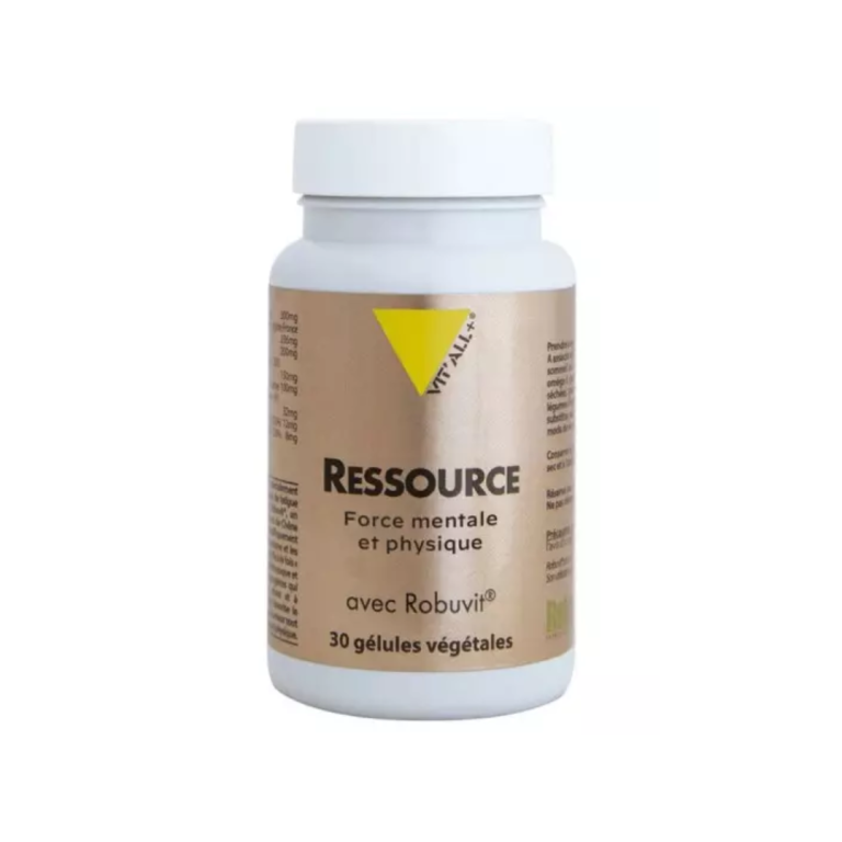 VITALL+ Ressource 30 Gélules Multivitamines Énergie Vitalité Récupération Bien-Être