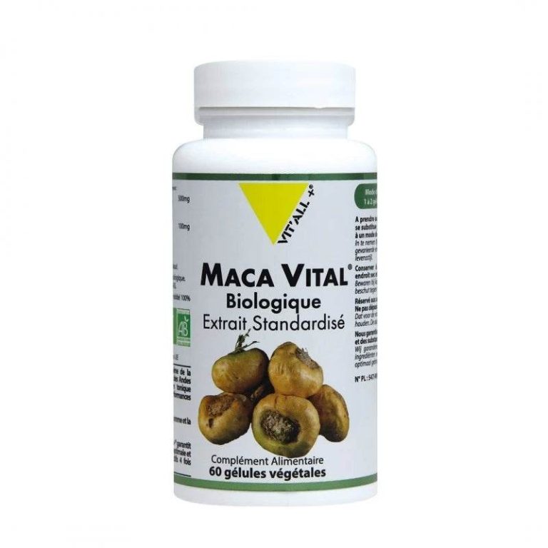VITALL+ Maca Vital® Bio Boite 30 Gélules