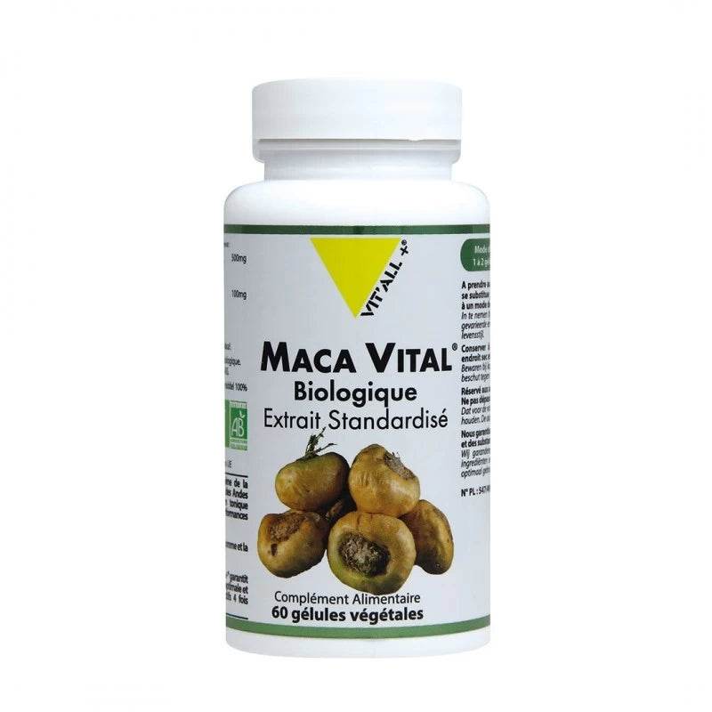 VITALL+ Maca Vital® Bio Boite 30 Gélules VITALL+ Maca Vital® Bio Boite 30 Gélules