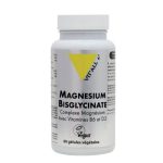 VITALL+ Magnésium Bisglycinate 200mg 60 Gélules Vitamine B6 D3 Haute Absorption Anti-Stress Détente Musculaire Immunité