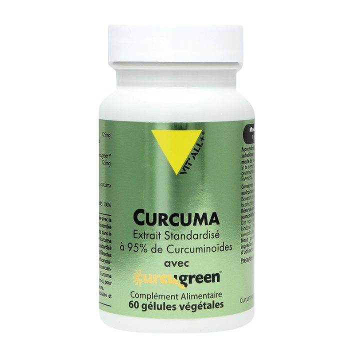 VITALL+ COMPLEMENT ALIMENTAIRE CURCUMA 60 GELULES