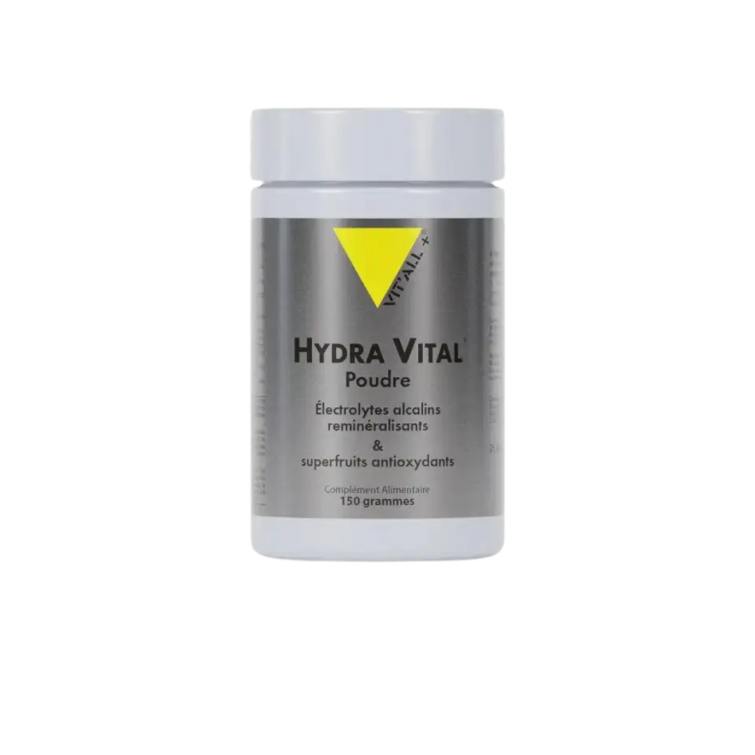 VITALL+ Hydra Vital Poudre 150g Hydratation Cellulaire Vitalité Énergie Récupération VITALL+ Hydra Vital Poudre 150g Hydratation Cellulaire Vitalité Énergie Récupération