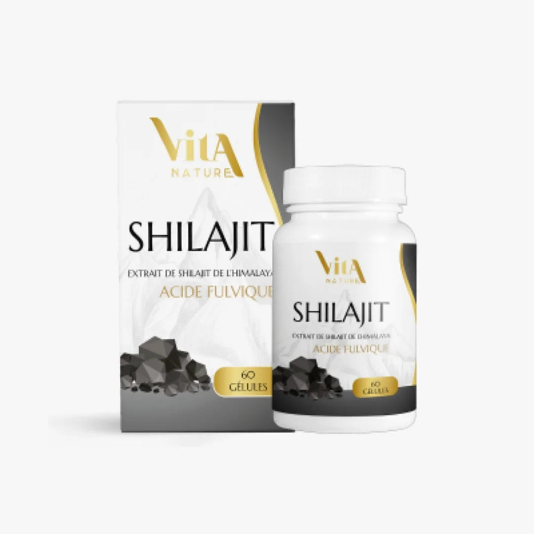 Vita Nature Shilajit 60 Gelules Vita Nature Shilajit 60 Gelules
