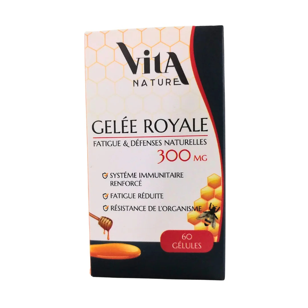 Vita Nature Gelee Royale 300mg 60 Gelules Vita Nature Gelee Royale 300mg 60 Gelules