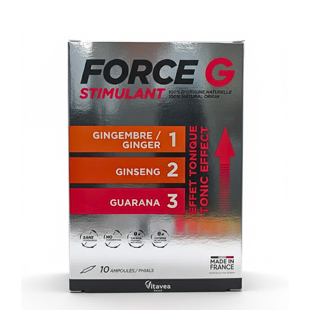 Vitavea Force G Stimulant Ampoules 10x10ml Vitavea Force G Stimulant Ampoules 10x10ml