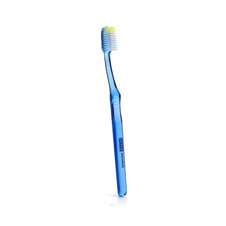 VITIS Brosse À Dents Sensitive Dents Sensibles Brins Souples Protection Émail Gencives