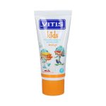 VITIS Gel Dentifrice Kids +2ans Cerise 50ml Protection Anti-Caries Dents de Lait Fluor Adapté