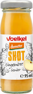 VOELKEL Shot Gingembre 95ml Bio Immunité Énergie Digestion