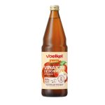 VOELKEL Vinaigre de Cidre Bio 750ml Vinaigre de Pomme Non Filtré Avec Mère Détox Digestion