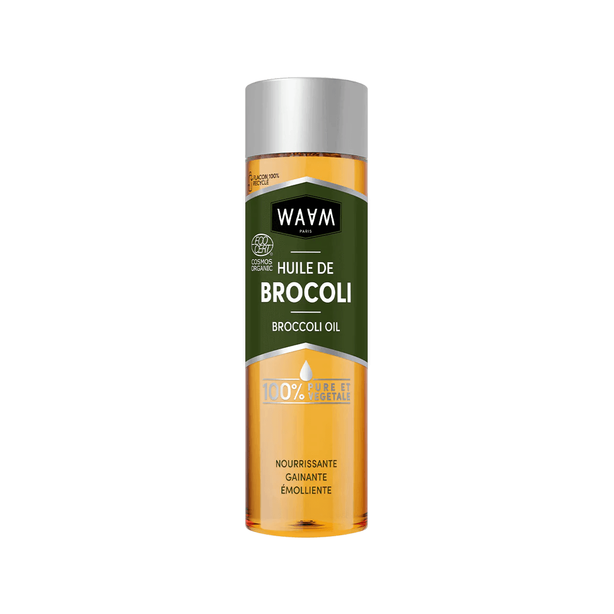 WAAM Huile de Brocoli Certifiée BIO 75ml Huile Végétale Pure Brillance Cheveux Soyeux Protection Naturelle Lissage WAAM Huile de Brocoli Certifiée BIO 75ml Huile Végétale Pure Brillance Cheveux Soyeux Protection Naturelle Lissage