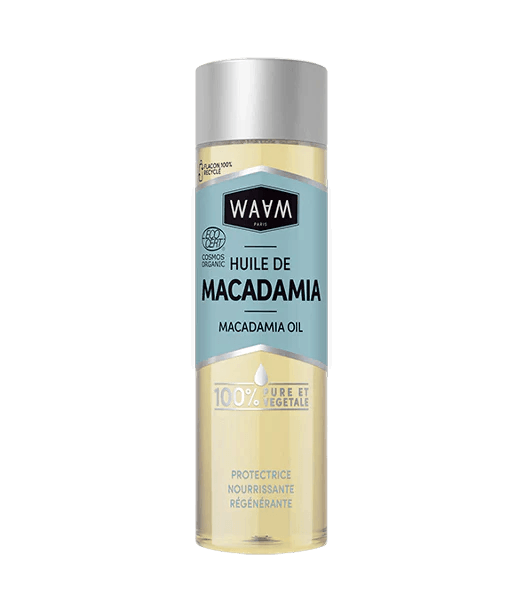 WAAM Huile de Macadamia Certifiée BIO 75ml Huile Végétale Pure Anti-Âge Nourrissante Visage Corps Cheveux Réparation WAAM Huile de Macadamia Certifiée BIO 75ml Huile Végétale Pure Anti-Âge Nourrissante Visage Corps Cheveux Réparation
