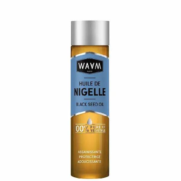 WAAM Huile de Nigelle 75ml Huile Végétale Pure Bio Soin Visage Corps Cheveux Anti-Inflammatoire Régénérante Naturelle WAAM Huile de Nigelle 75ml Huile Végétale Pure Bio Soin Visage Corps Cheveux Anti-Inflammatoire Régénérante Naturelle