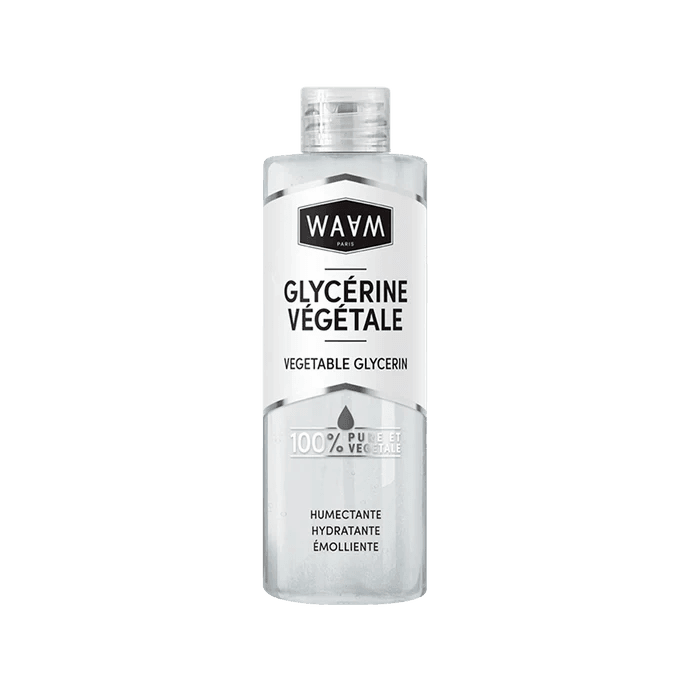 WAAM Glycérine Végétale 200ml Hydratant Naturel Pur Soin Visage Corps Cheveux Multi-Usage Cosmétique Bio WAAM Glycérine Végétale 200ml Hydratant Naturel Pur Soin Visage Corps Cheveux Multi-Usage Cosmétique Bio