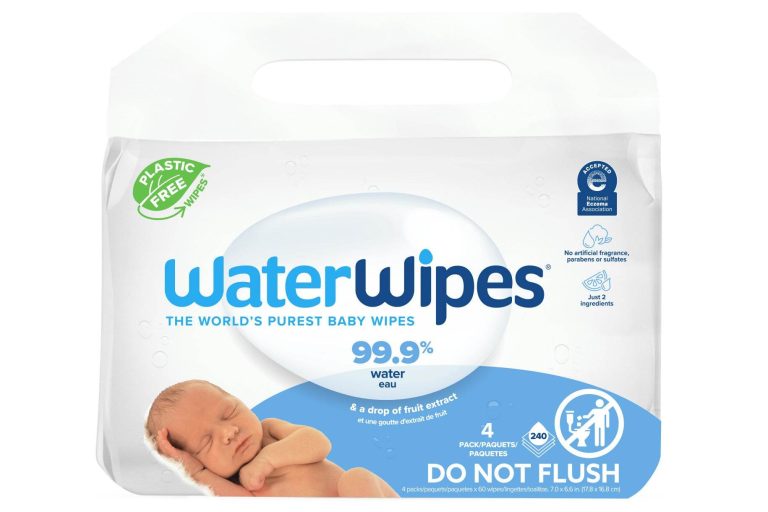 Water Wipes Lingettes Bébé 4x60pcs BIO