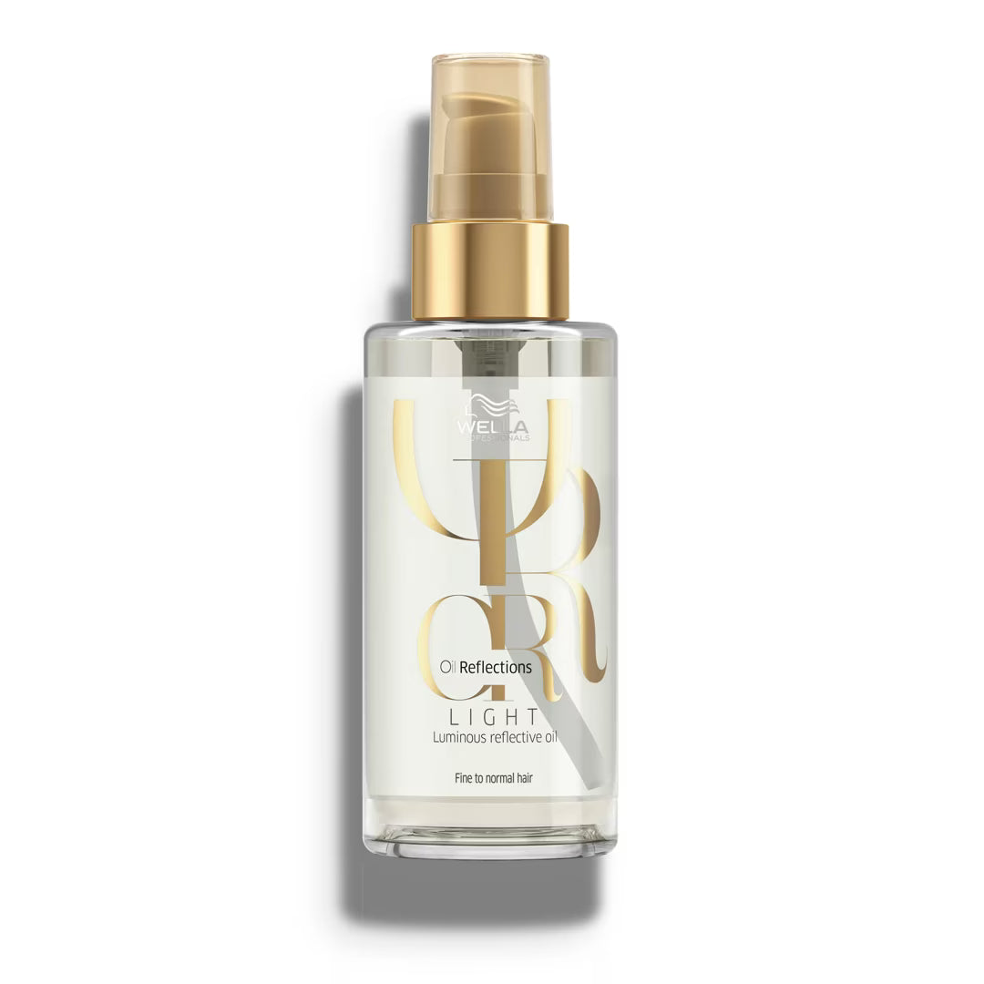 WELLA Oil Reflections Light Huile Lissante 100ml Brillance Légère Cheveux Fins WELLA Oil Reflections Light Huile Lissante 100ml Brillance Légère Cheveux Fins