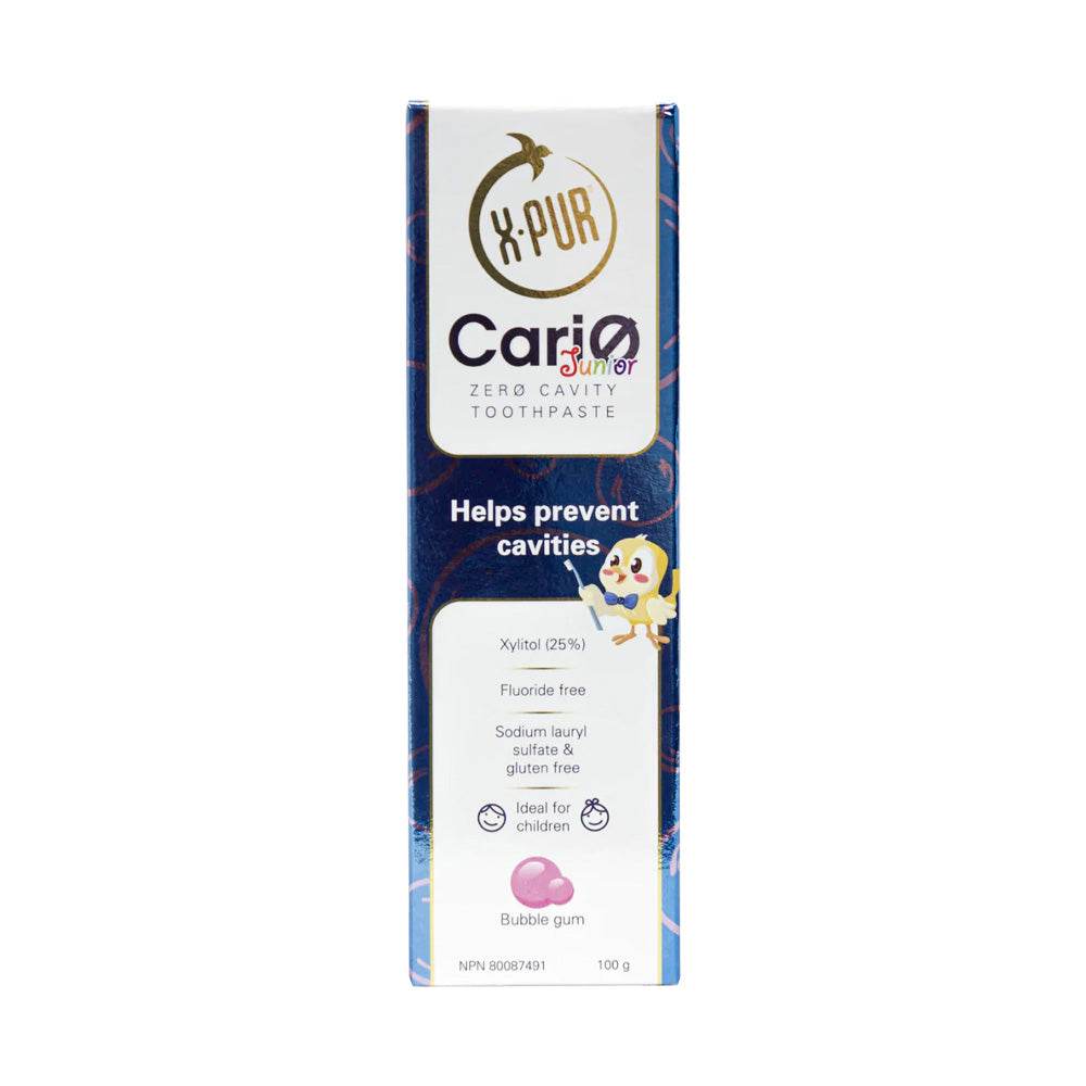 X-Pur Cario Junior Dent zero caries bubble Gum 100g X-Pur Cario Junior Dent zero caries bubble Gum 100g