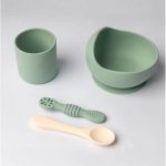 YUMMY Coffret Repas Silicone 4M+