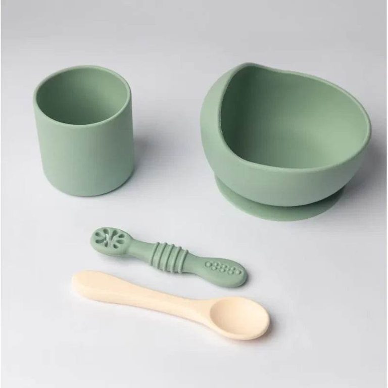 YUMMY Coffret Repas Silicone 4M+