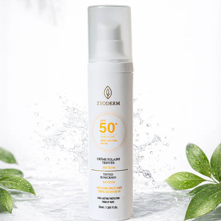 Zyoderm Crème Solaire Teintée Anti-Taches SPF50+ 50ml Protectrice