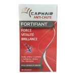 CAPHAIR Anti-Chute 60 Gélules Complément Alimentaire Cheveux Biotine Zinc Sélénium Vitamines B Fortifiant Croissance Densité Cure 2 Mois