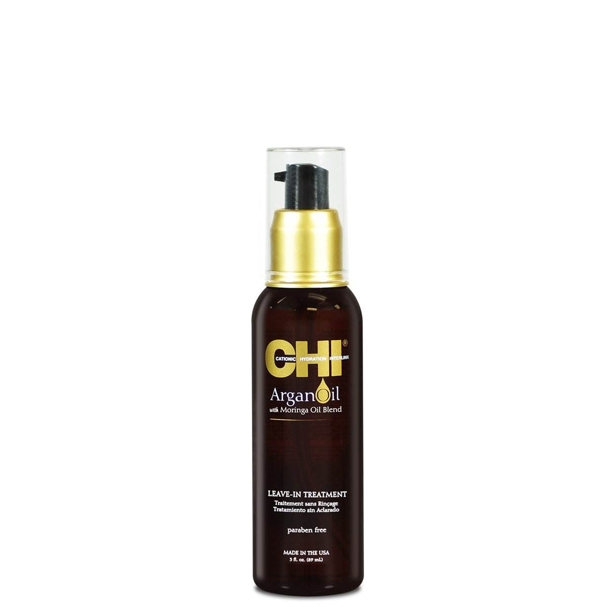 CHI-Argan-Oil-3oz CHI Argan Oil Leave-In Treatment 89ml - Soin Sans Rinçage Huile d'Argan – Image 1