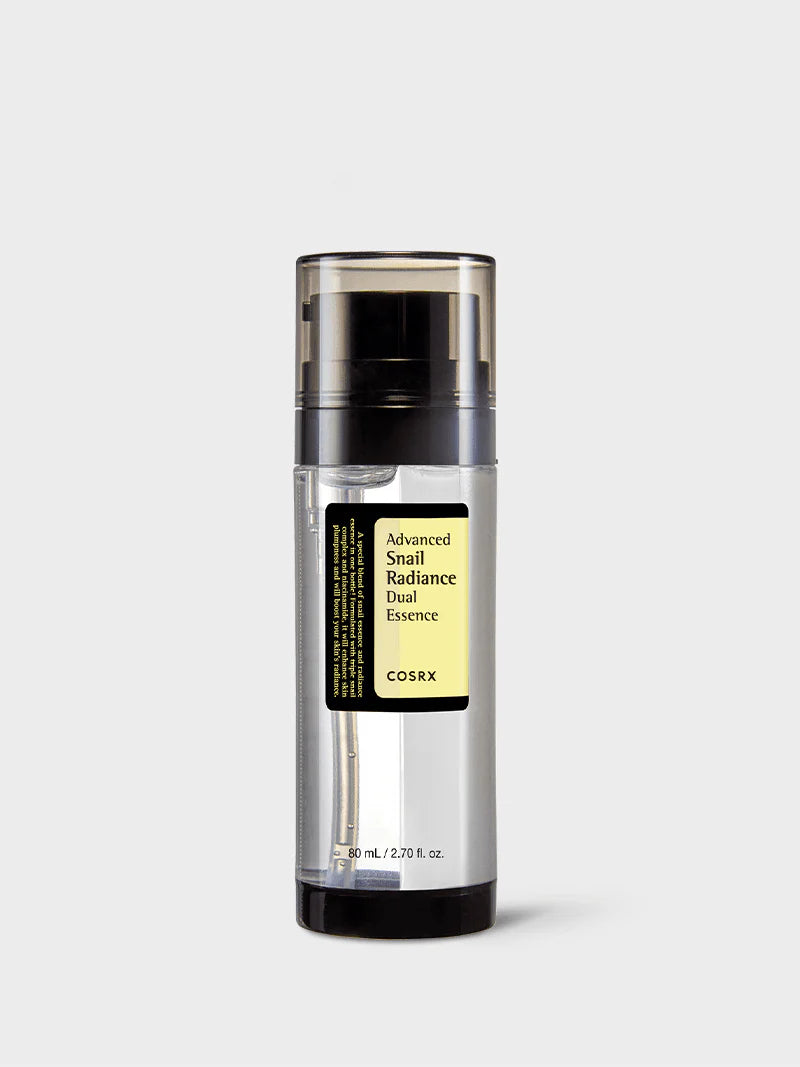 COSRX_Advanced_Snail_Radiance_Dual_Essence_80ml_-nova-para-pharmacie-maroc-prix-livraison COSRX Advanced Snail Radiance Dual Essence 80ml Essence Visage Éclat Hydratation Anti-Âge Niacinamide Mucine Escargot – Image 1