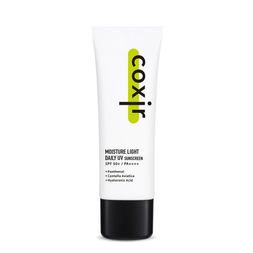 COXIR_Sunscreen_Moisture-nova-para-pharmacie-maroc-prix-livraison COXIR Sunscreen Moisture Light Daily UV SPF50+ 50ml Protection Solaire Hydratante Légère Anti-Âge UVA/UVB K-Beauty – Image 1