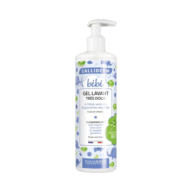 Calliderm Gel Lavant Très Doux Bio Cheveux Et Corps Bébés 500ml - photo 2