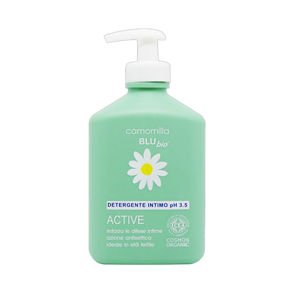 Camomilla-Blu-Active-Cosmos-Organic-Ph-3.5-300ml-prix-maroc-parapharmacie-casablanca Camomilla Blu Active Cosmos Organic Ph 3.5 300ml – Image 1