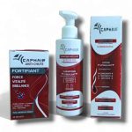 CAPHAIR Pack Anti-Chute COMPLET Shampooing Lotion 60 Gélules Résultats Visibles 30 Jours Triple Action Fortifiant