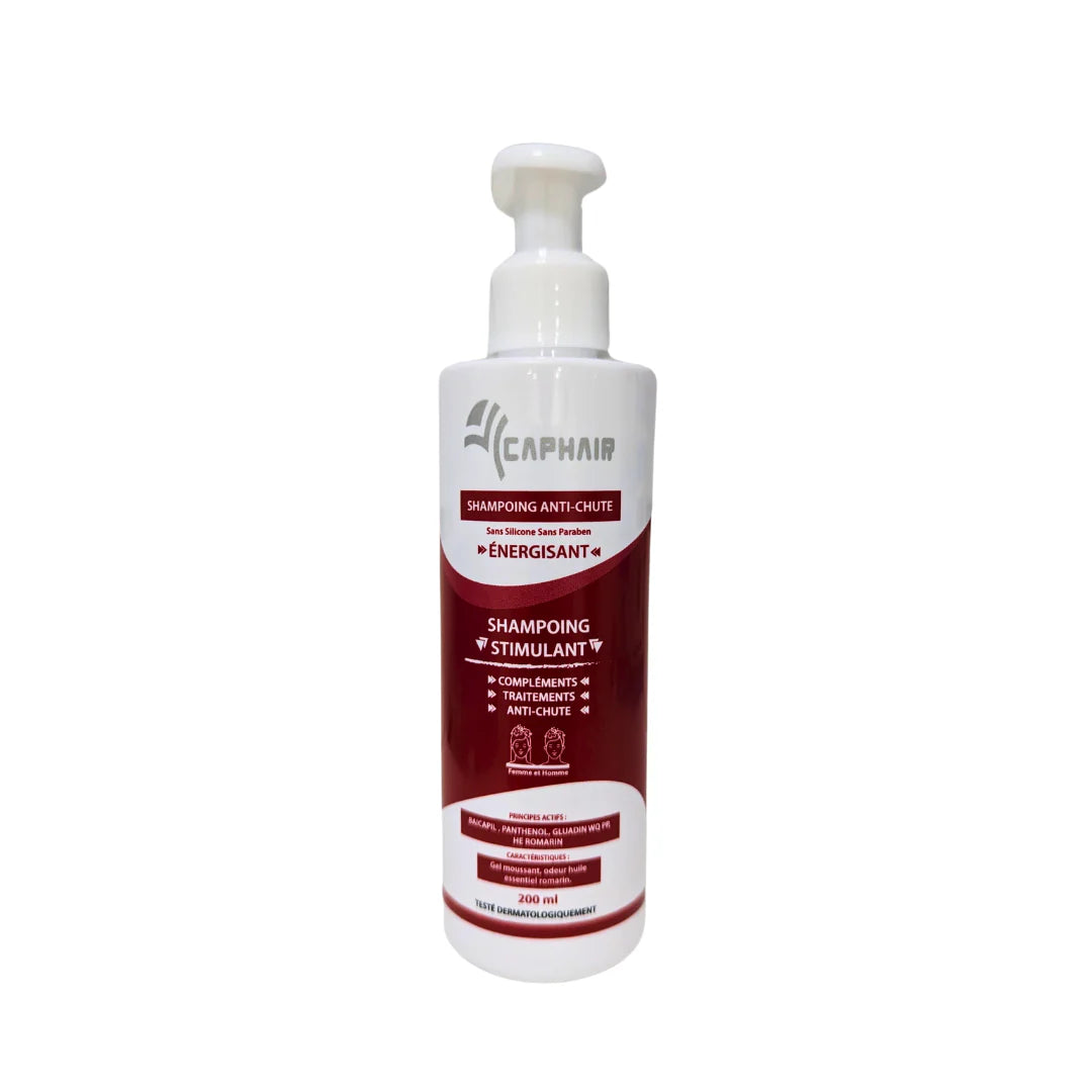 Caphair-shamp-anti-chte-200ml-parapharmacie-enligne-maroc-1 Caphair Shampoing Energisant Anti-chute 200ml – Image 1