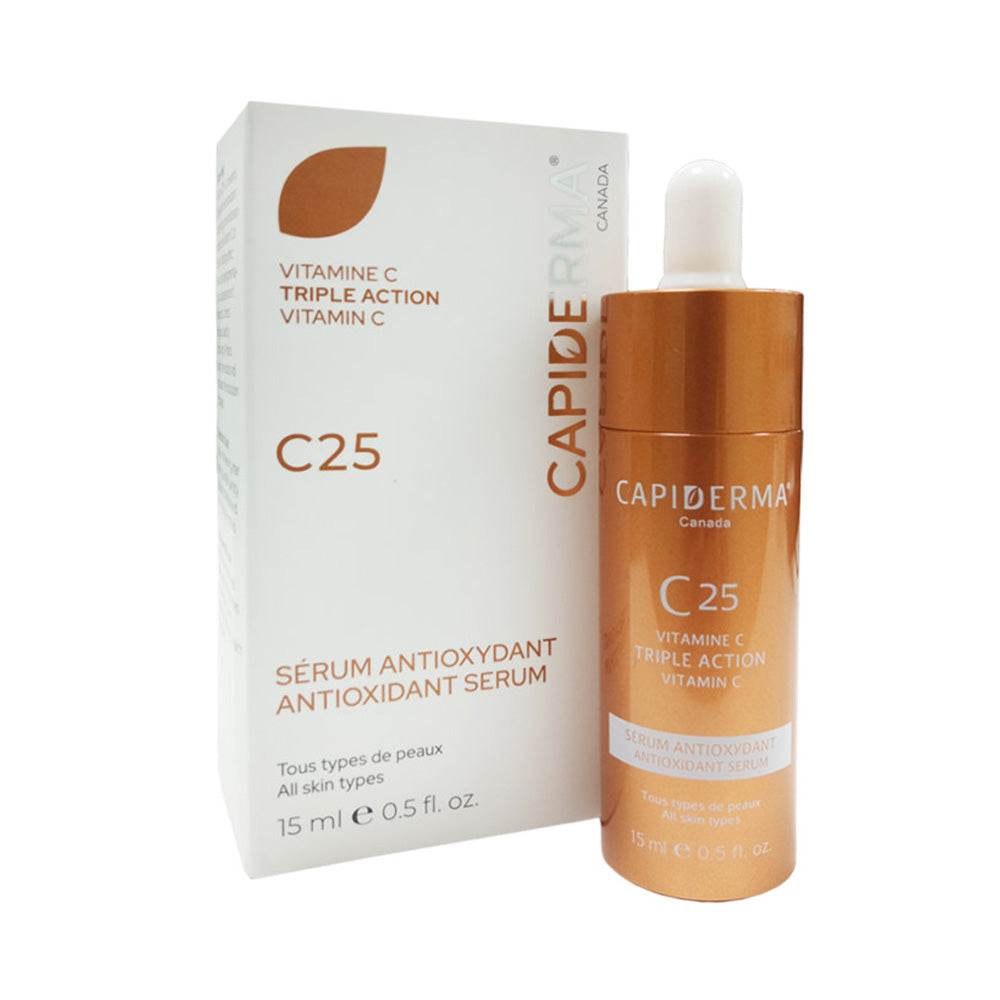 Capiderma-C25-Serum-Antioxydant-15ml-prix-maroc-parapharmacie-casablanca Capiderma C25 Sérum Antioxydant 15ml – Image 1