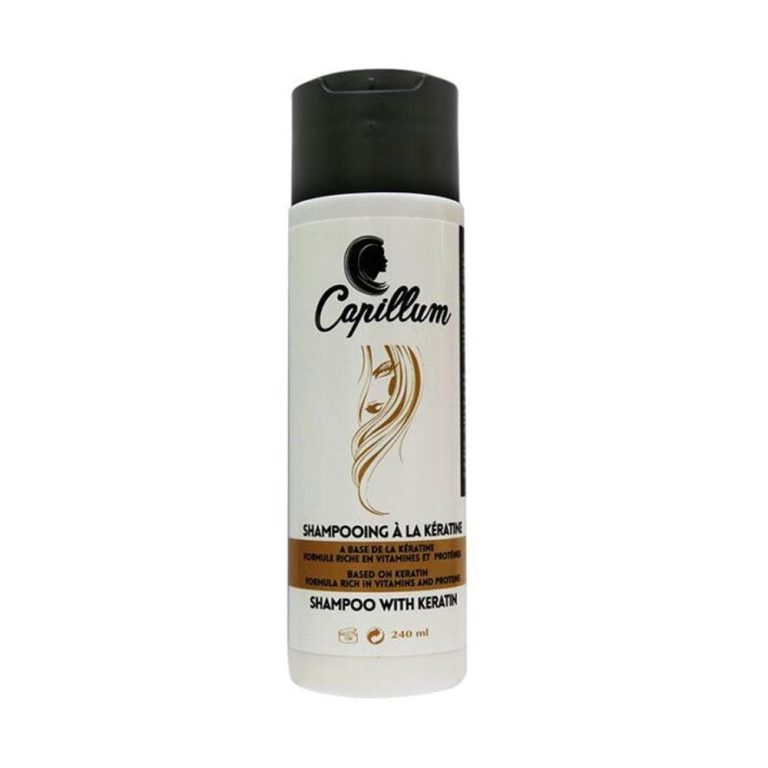 CAPILLUM Shampooing à La Kératine 240ml Réparation Profonde Cheveux Abîmés Fortifiant Anti-Casse Usage Quotidien - photo 2
