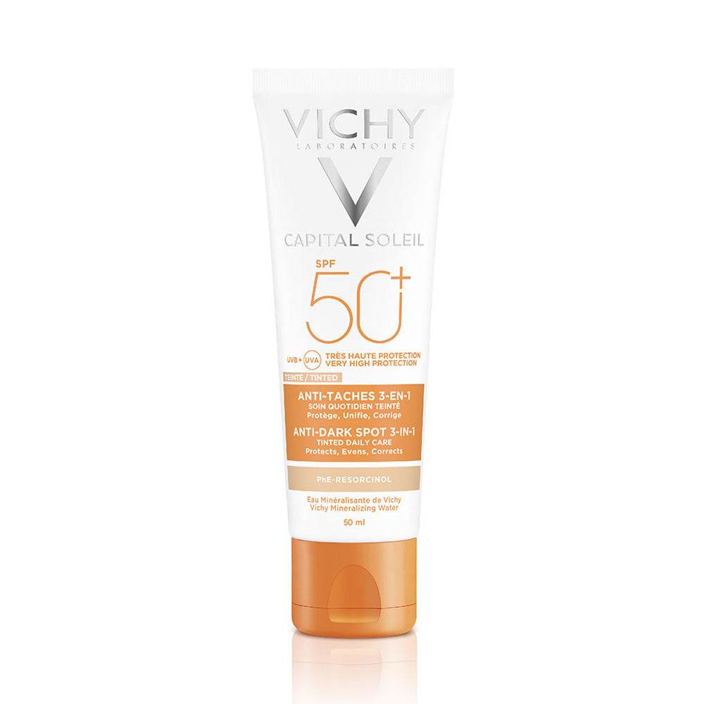 Capital-Soleil-Soin-Anti-taches-Teinte-3-en-1-SPF50_-50ml-nova-parapharmacie-casablanca2 VICHY Capital Soleil Soin Anti-Taches Teinté 3-en-1 SPF50+ 50ml – Image 1