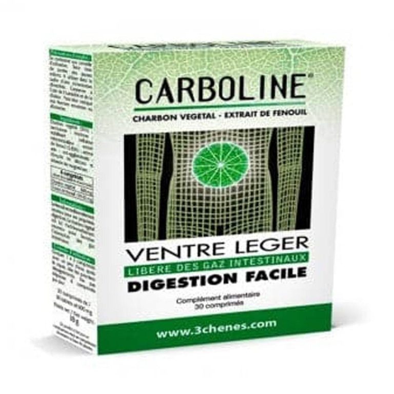 Carboline Ventre Leger 30 Compimés
