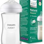 AVENT Biberon Verre Natural Response 260ml 1m+