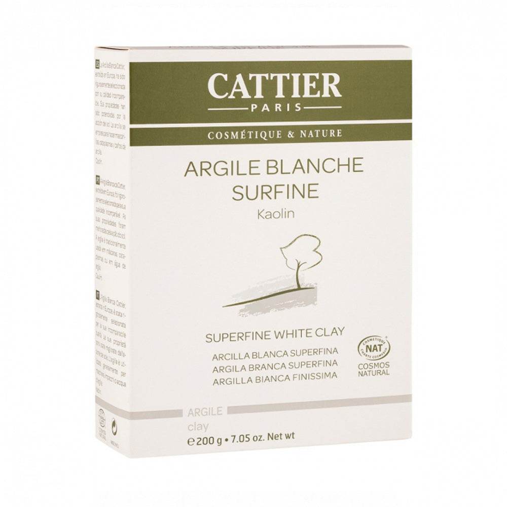 Cattier-Argile-Verte-Blanche-Surfine-200g-Nova-Parapharamacie-Maroc Cattier Argile Verte Blanche Surfine 200g – Image 1