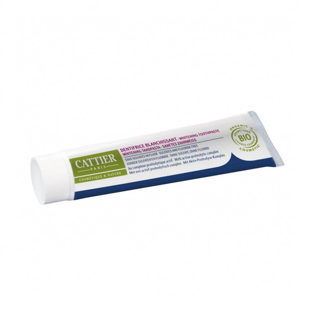 Cattier-Eridene-Dentifrice-Blanchissant-Sans-Sulfate-Ni-Fluor-Bio-75ml-Nova-Parapharamacie-Maroc Cattier Eridene Dentifrice Blanchissant Sans Sulfate-Ni Fluor Bio 75ml – Image 1