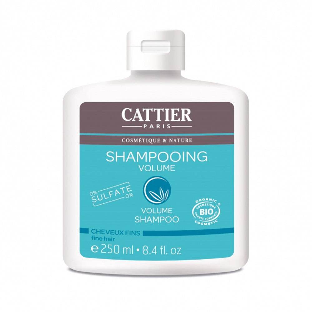 Cattier-Shampooing-Volume-Cheveux-Fins-Sans-Sulfate-250ml-Nova-Parapharamacie-Maroc Cattier Shampooing Volume Cheveux Fins Sans Sulfate 250ml – Image 1