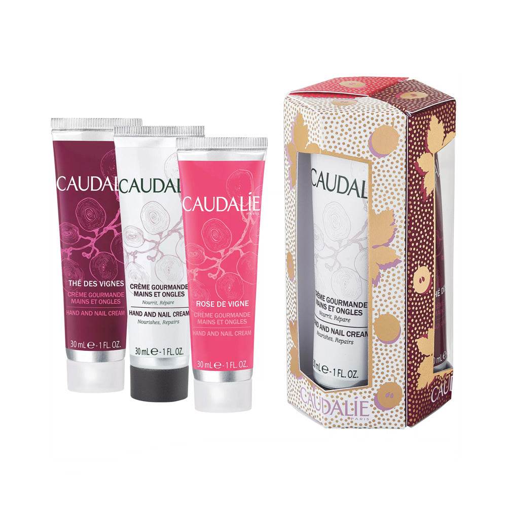 Caudalie-Hand-Cream-Trio-Bodycare-Gift-Set-prix-maroc-parapharmacie-casablanca-1 Caudalie Hand Cream Trio Bodycare Gift Set – Image 1