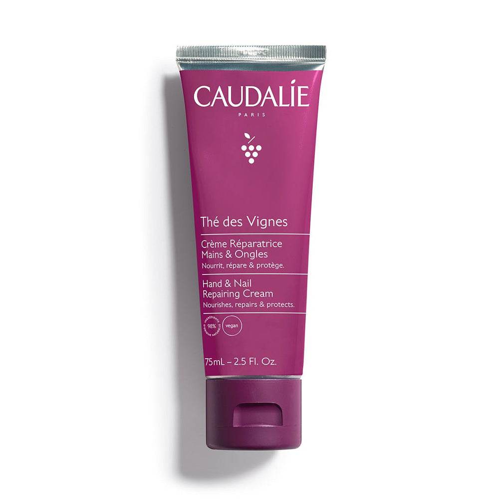 Caudalie-The-des-Vignes-Creme-Reparatrice-Mains-et-Ongles-50ml-novaparapharmacie-maroc Caudalie Thé des Vignes Crème Réparatrice Mains et Ongles 75ml – Image 1