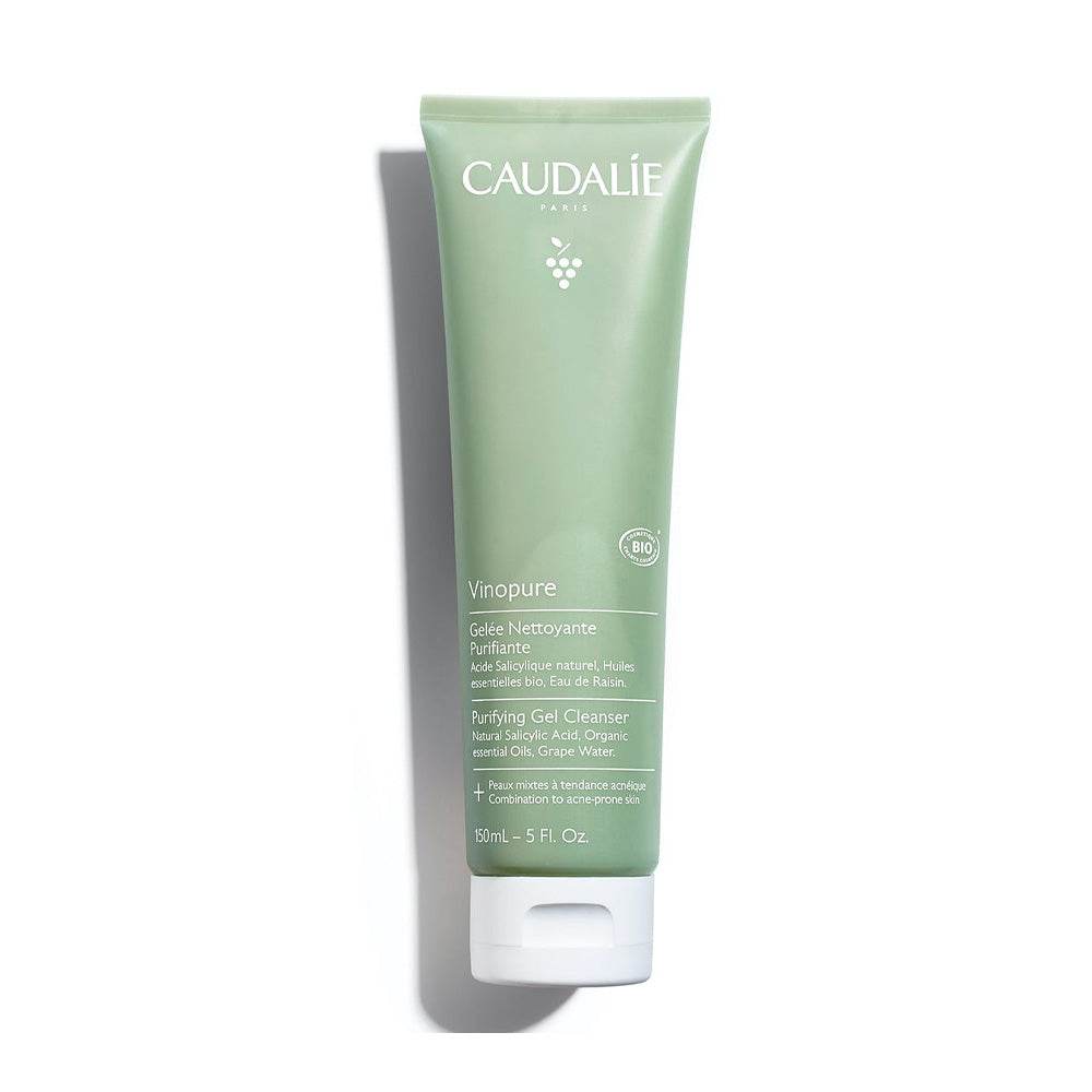 Caudalie-Vinopure-Gelee-Nettoyante-Purifiante-150ml-novaparapharmacie-maroc Caudalie Vinopure Gelée Nettoyante Purifiante 150ml – Image 1