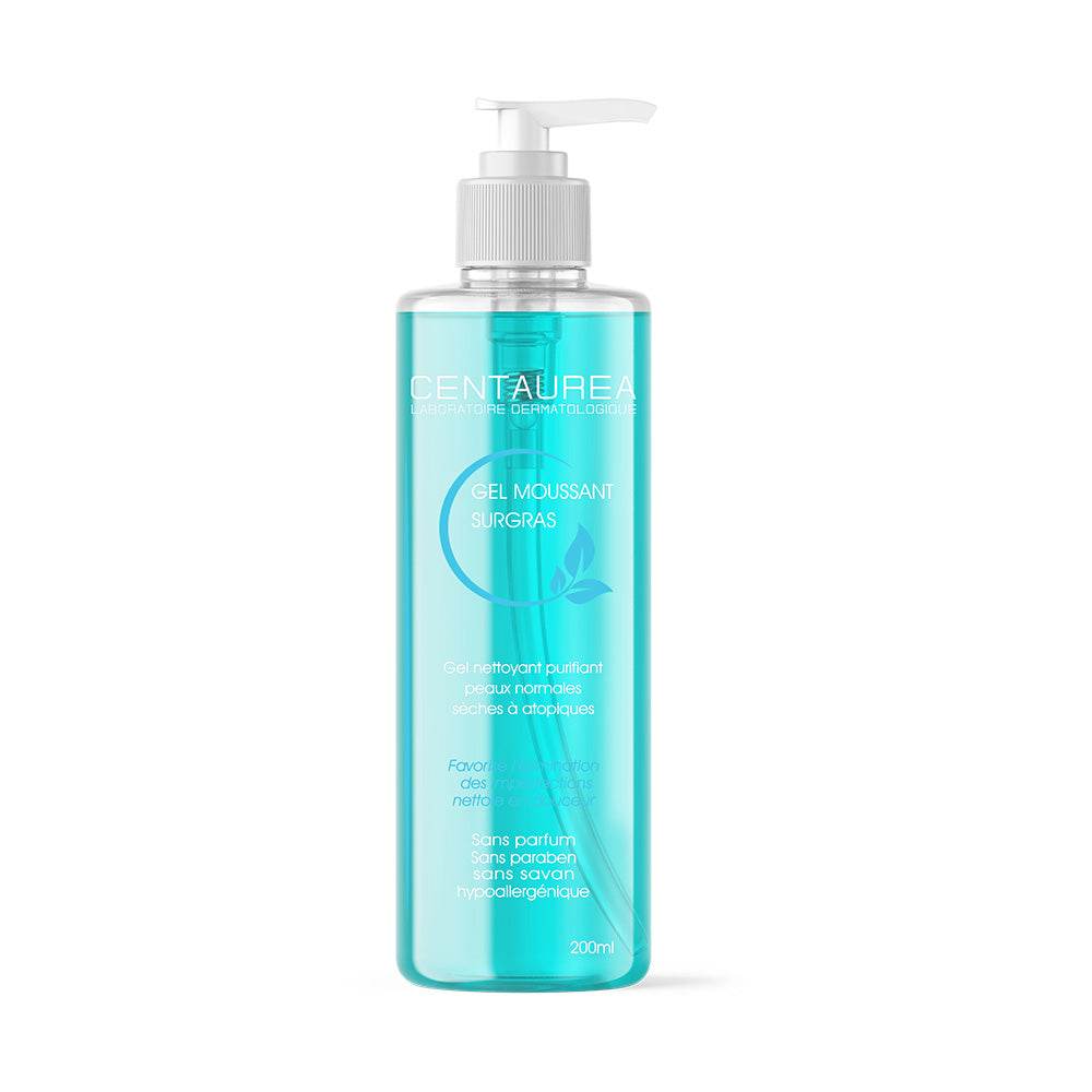 Centaurea-Gel-Moussant-Purifiant-Surgras-200ml-nova-parapharmacie-maroc Centaurea Gel Moussant Purifiant Surgras – Image 1