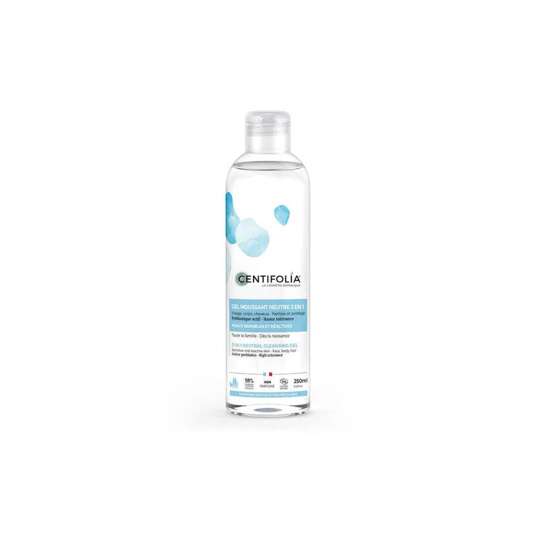Centifolia-gel-moussant-neutre-3en1-prebiotics-250 Centifolia Gel Moussant Neutre 3en1 Prebiotics 250ml – Image 1