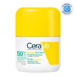 CeraVe Fluide Invisible Toucher Sec SPF50+ Peau Normale à grasses Tendance acnéique 50ml
