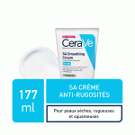 CeraVe SA Crème Anti-Rugosités - Lisse & Adoucit la Peau