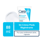 Cerave SA Crème Pieds Régénérante 88 ml - Hydratation & Réparation des Pieds Secs